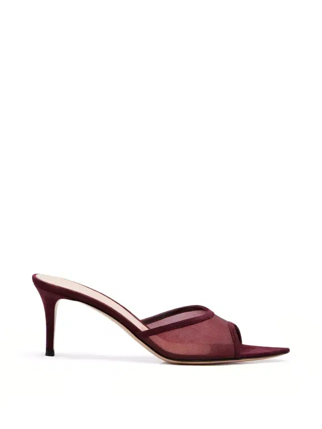 Sienna Suede and Mesh Mules Sienna Suede and Mesh Mules
