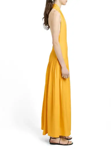 Proenza Schouler Tala Halter Maxi Dress | Thumbnail 3 Proenza Schouler Tala Halter Maxi Dress | Thumbnail 3