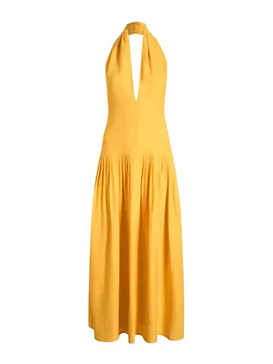 Proenza Schouler Tala Halter Maxi Dress | Thumbnail 1 Proenza Schouler Tala Halter Maxi Dress | Thumbnail 1