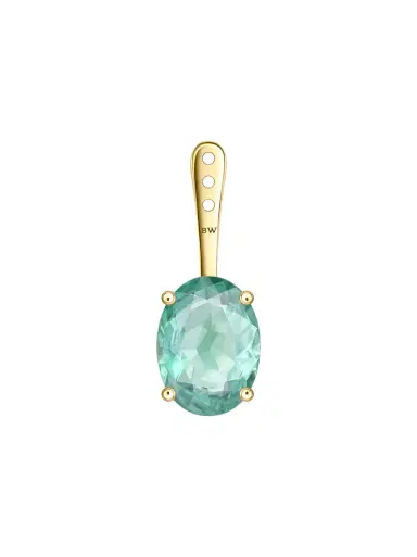 Beatriz Werebe Teal Tourmaline Earring Jacket | Thumbnail 1 Beatriz Werebe Teal Tourmaline Earring Jacket | Thumbnail 1