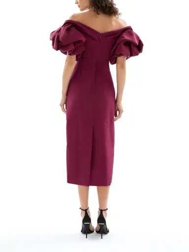 Delphine Tess Midi Dress | Thumbnail 4 Delphine Tess Midi Dress | Thumbnail 4