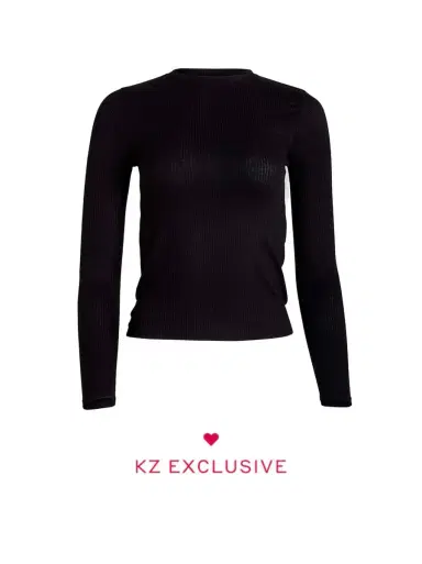 Kirna Zabête Exclusive Collection The Long Sleeve Ribbed Tee | Thumbnail 1 Kirna Zabête Exclusive Collection The Long Sleeve Ribbed Tee | Thumbnail 1
