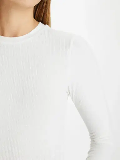 Kirna Zabête Exclusive Collection The Long Sleeve Ribbed Tee | Thumbnail 5 Kirna Zabête Exclusive Collection The Long Sleeve Ribbed Tee | Thumbnail 5