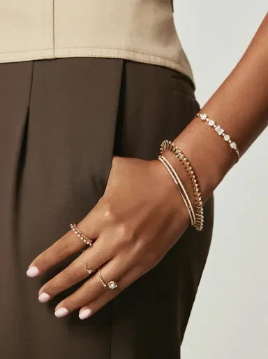 Ritique Wave Ring with Diamond | Thumbnail 3 Ritique Wave Ring with Diamond | Thumbnail 3