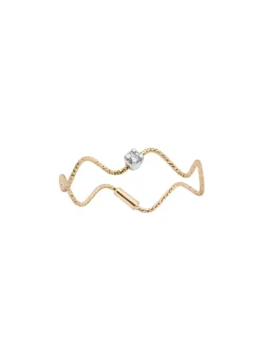 Ritique Wave Ring with Diamond | Thumbnail 1 Ritique Wave Ring with Diamond | Thumbnail 1