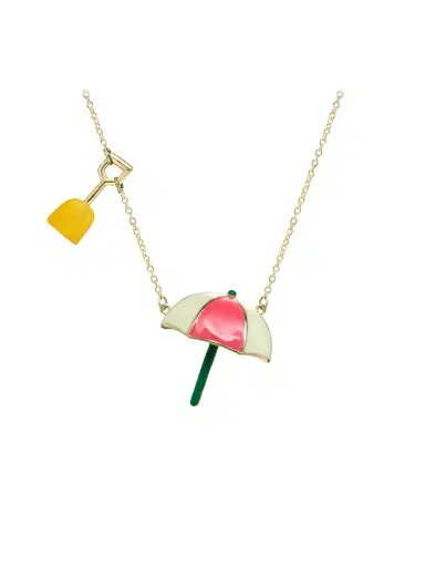Aliita Yellow Sombrilla Paleta Necklace | Thumbnail 1 Aliita Yellow Sombrilla Paleta Necklace | Thumbnail 1