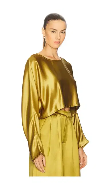 Nonchalant Label Emmy Clean Hem Crop Top | Thumbnail 2 Nonchalant Label Emmy Clean Hem Crop Top | Thumbnail 2