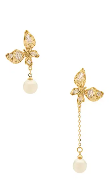 Natalie B Jewelry She's A Flutter Earring | Thumbnail 1 Natalie B Jewelry She's A Flutter Earring | Thumbnail 1