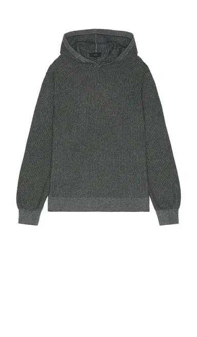Vince Jacquard Long Sleeve Hoodie | Thumbnail 1 Vince Jacquard Long Sleeve Hoodie | Thumbnail 1