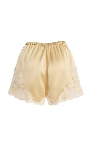 By Malene Birger Eri Lace-Trimmed Satin Shorts | Thumbnail 5 By Malene Birger Eri Lace-Trimmed Satin Shorts | Thumbnail 5