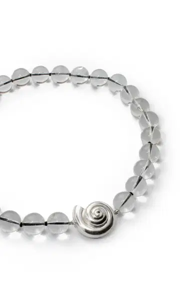 Le Sundial Nautilus Crystal Collar Necklace | Thumbnail 5 Le Sundial Nautilus Crystal Collar Necklace | Thumbnail 5