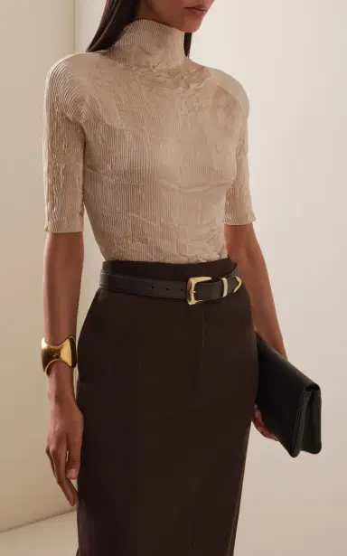FFORME Dahlia Crinkled Satin Top | Thumbnail 2 FFORME Dahlia Crinkled Satin Top | Thumbnail 2