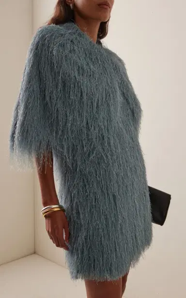 By Malene Birger Pinla Fringed Cape Top | Thumbnail 2 By Malene Birger Pinla Fringed Cape Top | Thumbnail 2