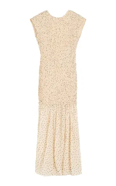 By Malene Birger Corinna Shirred Maxi Dress | Thumbnail 7 By Malene Birger Corinna Shirred Maxi Dress | Thumbnail 7