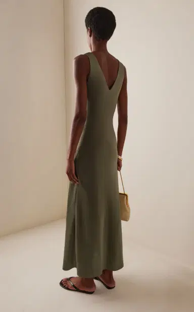 By Malene Birger Levita Satin Maxi Dress | Thumbnail 4 By Malene Birger Levita Satin Maxi Dress | Thumbnail 4