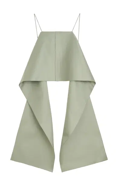 By Malene Birger Trinola Train-Detailed Sateen Top | Thumbnail 1 By Malene Birger Trinola Train-Detailed Sateen Top | Thumbnail 1