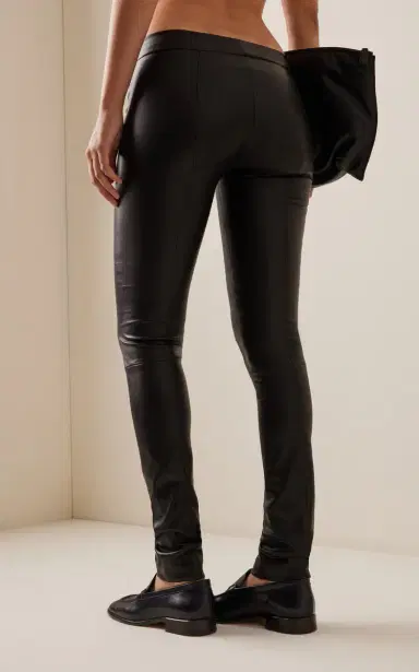 The Row Moto Leather Leggings - Black - XL | Thumbnail 12 The Row Moto Leather Leggings - Black - XL | Thumbnail 12