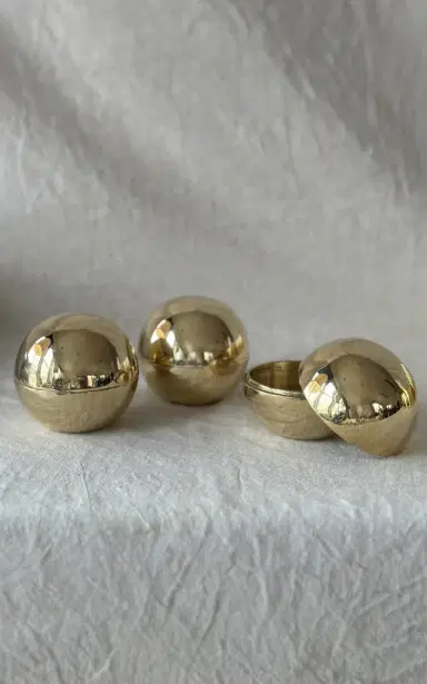 Anastasio Home Small Dot Box - Gold | Thumbnail 4 Anastasio Home Small Dot Box - Gold | Thumbnail 4