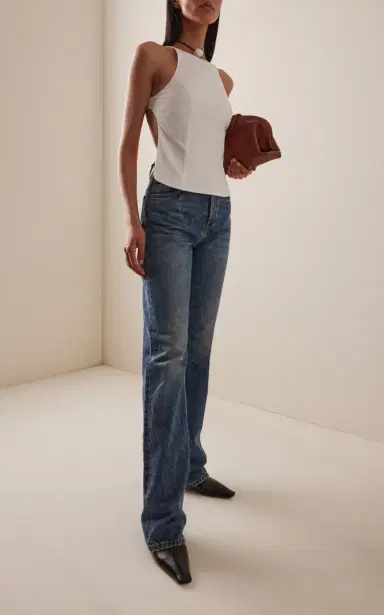 HAIKURE Star Rigid High-Rise Straight-Leg Jeans | Thumbnail 2 HAIKURE Star Rigid High-Rise Straight-Leg Jeans | Thumbnail 2