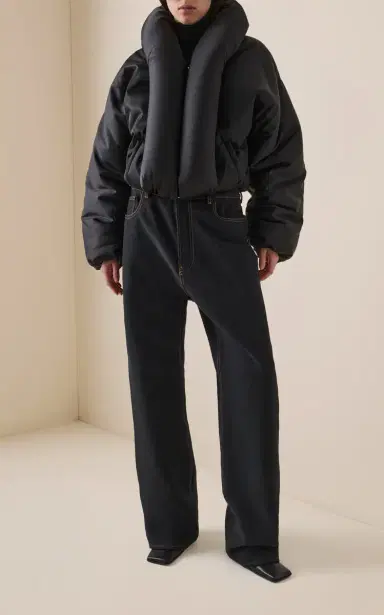 ALAÏA Low-Rise Straight-Leg Jeans | Thumbnail 2 ALAÏA Low-Rise Straight-Leg Jeans | Thumbnail 2