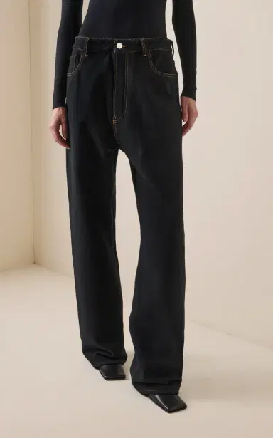 ALAÏA Low-Rise Straight-Leg Jeans | Thumbnail 3 ALAÏA Low-Rise Straight-Leg Jeans | Thumbnail 3