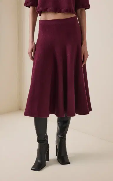 Alaïa Cashmere-Blend Knit Midi Skirt | Thumbnail 6 Alaïa Cashmere-Blend Knit Midi Skirt | Thumbnail 6