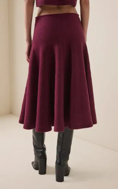 Alaïa Cashmere-Blend Knit Midi Skirt | Thumbnail 7 Alaïa Cashmere-Blend Knit Midi Skirt | Thumbnail 7