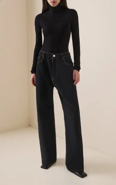 Alaïa Heart Cut-Out Jersey Bodysuit | Thumbnail 4 Alaïa Heart Cut-Out Jersey Bodysuit | Thumbnail 4