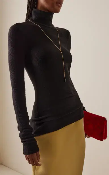 COLLEEN ALLEN Cutout Knit Turtleneck Top | Thumbnail 2 COLLEEN ALLEN Cutout Knit Turtleneck Top | Thumbnail 2
