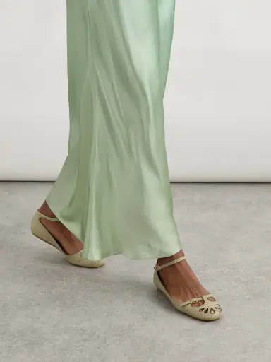 Chloé Misty Laser-cut Leather Ballet Flats | Thumbnail 2 Chloé Misty Laser-cut Leather Ballet Flats | Thumbnail 2