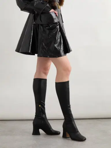 Chloé Janis Leather Knee Boots | Thumbnail 2 Chloé Janis Leather Knee Boots | Thumbnail 2