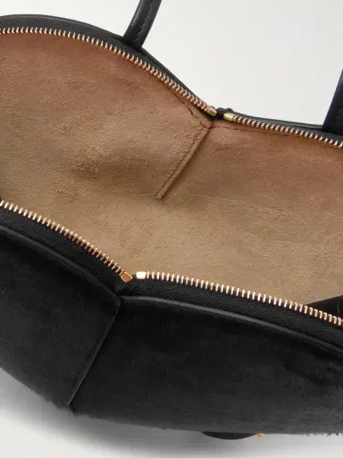Alaïa Le Coeur Leather-trimmed Calf Hair Shoulder Bag | Thumbnail 5 Alaïa Le Coeur Leather-trimmed Calf Hair Shoulder Bag | Thumbnail 5