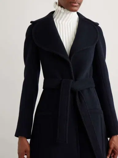 Alaïa Belted Wool Coat | Thumbnail 5 Alaïa Belted Wool Coat | Thumbnail 5