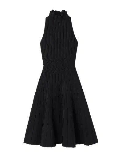 Alaïa Ribbed-knit Turtleneck Dress | Thumbnail 1 Alaïa Ribbed-knit Turtleneck Dress | Thumbnail 1