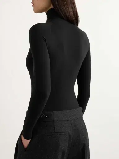 Alaïa Stretch-jersey Turtleneck Bodysuit | Thumbnail 3 Alaïa Stretch-jersey Turtleneck Bodysuit | Thumbnail 3