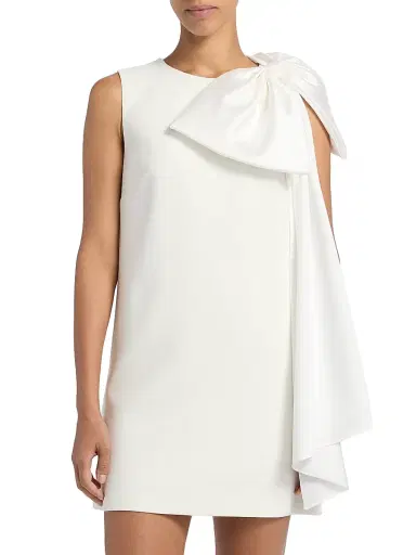 SACHIN BABI Women's Harmony Bow-Accented Gazar Minidress - | Thumbnail 3 SACHIN BABI Women's Harmony Bow-Accented Gazar Minidress - | Thumbnail 3