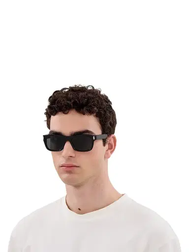 Saint Laurent Men's 50MM Square Sunglasses - Black | Thumbnail 2 Saint Laurent Men's 50MM Square Sunglasses - Black | Thumbnail 2