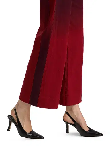 Cinq à Sept Women's Betsy Ombré Flared Jeans - Rosewood Pickled Beet | Thumbnail 6 Cinq à Sept Women's Betsy Ombré Flared Jeans - Rosewood Pickled Beet | Thumbnail 6