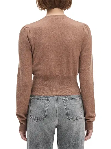 Favorite Daughter Women's The Elena Cashmere Crewneck Sweater | Thumbnail 6 Favorite Daughter Women's The Elena Cashmere Crewneck Sweater | Thumbnail 6
