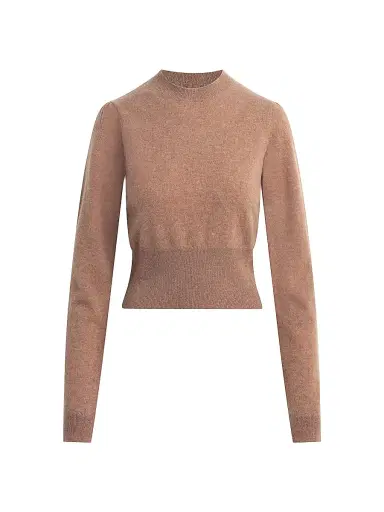 Favorite Daughter Women's The Elena Cashmere Crewneck Sweater | Thumbnail 1 Favorite Daughter Women's The Elena Cashmere Crewneck Sweater | Thumbnail 1