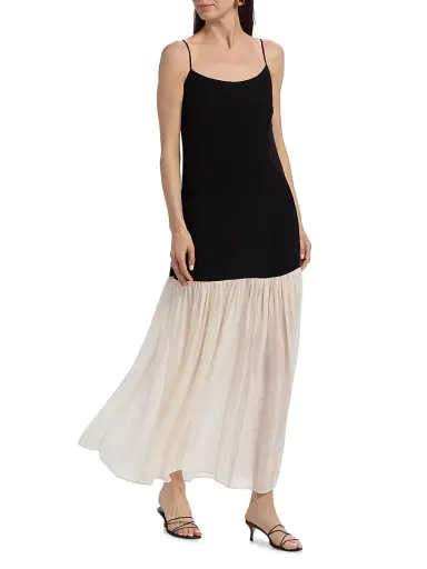 Rails Women's Chandra Two-Tone Maxi Dress - Black | Thumbnail 2 Rails Women's Chandra Two-Tone Maxi Dress - Black | Thumbnail 2