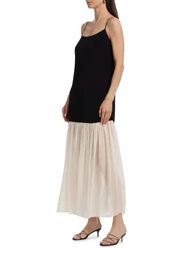 Rails Women's Chandra Two-Tone Maxi Dress - Black | Thumbnail 4 Rails Women's Chandra Two-Tone Maxi Dress - Black | Thumbnail 4