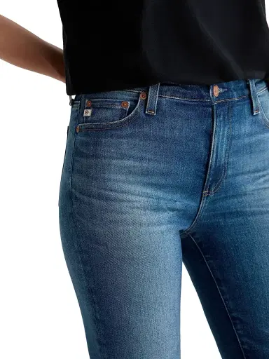 AG Jeans Women's Mari Mid-Rise Slim Straight-Leg Jeans - 12 Years Assumption | Thumbnail 5 AG Jeans Women's Mari Mid-Rise Slim Straight-Leg Jeans - 12 Years Assumption | Thumbnail 5