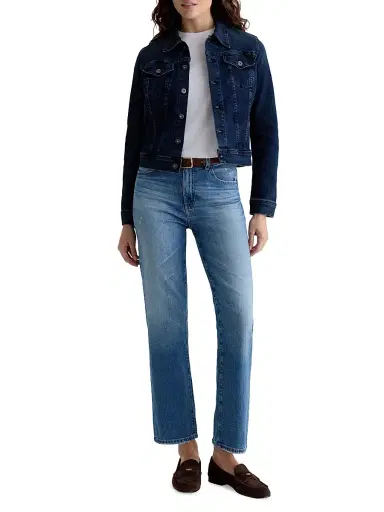 AG Jeans Women's Brinley Straight-Leg Jeans - 16 Years Soaring | Thumbnail 2 AG Jeans Women's Brinley Straight-Leg Jeans - 16 Years Soaring | Thumbnail 2