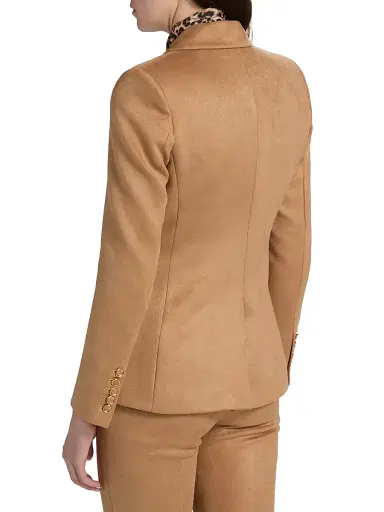 Generation Love Women's Arielle FauxSuede Boyfriend Blazer - Lion | Thumbnail 5 Generation Love Women's Arielle FauxSuede Boyfriend Blazer - Lion | Thumbnail 5