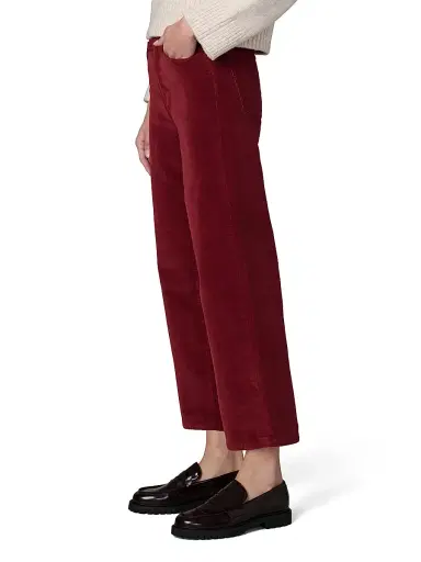 Joe's Jeans Women's The Blake Corduroy Wide-Leg Pants - Syrah | Thumbnail 4 Joe's Jeans Women's The Blake Corduroy Wide-Leg Pants - Syrah | Thumbnail 4