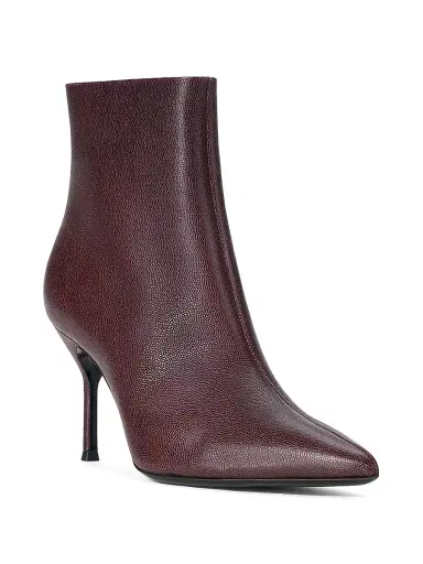 Staud Women's Sebastian 80MM Leather Ankle Boots | Thumbnail 2 Staud Women's Sebastian 80MM Leather Ankle Boots | Thumbnail 2