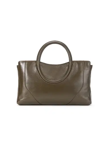 Staud Women's Mini Maude Leather Satchel - Truffle | Thumbnail 2 Staud Women's Mini Maude Leather Satchel - Truffle | Thumbnail 2