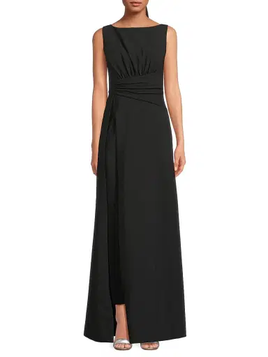 Kay Unger Women's Palmer Walk-Thru Asymmetric Jumpsuit | Thumbnail 3 Kay Unger Women's Palmer Walk-Thru Asymmetric Jumpsuit | Thumbnail 3