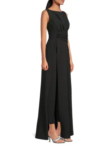 Kay Unger Women's Palmer Walk-Thru Asymmetric Jumpsuit | Thumbnail 4 Kay Unger Women's Palmer Walk-Thru Asymmetric Jumpsuit | Thumbnail 4